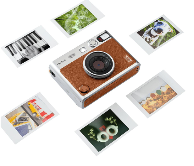 Fujifilm Instax Mini Evo brązowy + wkłady (10 zdjęć) - 1568472 - zdjęcie 4